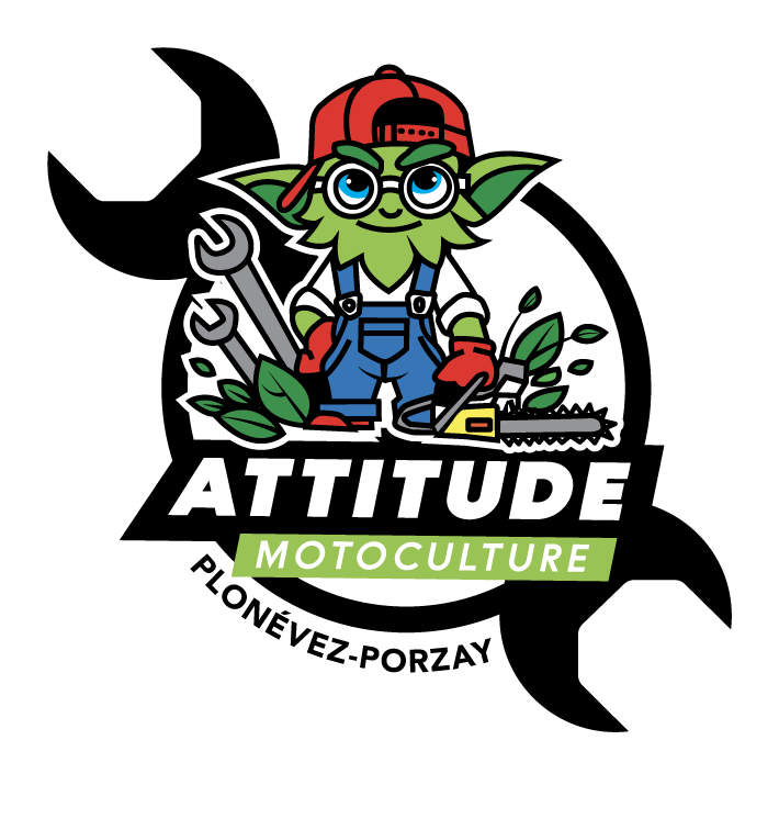 logo rond Attitude Motoculture atelier motoculture Finistère